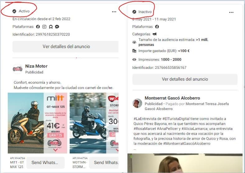 Biblioteca de Anuncios de Facebook (Análisis competencia) - Imagen 7