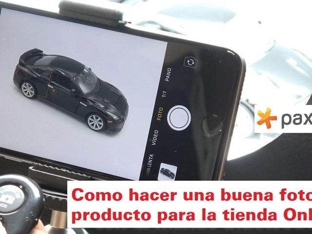 Como hacer una buena foto de producto para la tienda Online