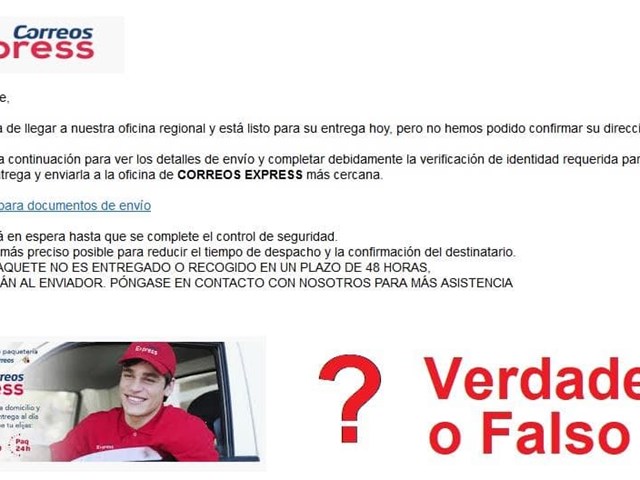 CORREOS FALSOS